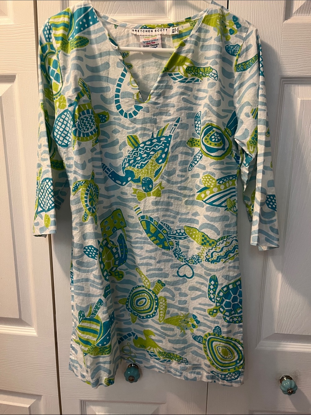 Gretchen Scott Size XS Turtle Tunic Top
